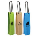 Non Woven Single Wine Bottle Bag (Spot Color)